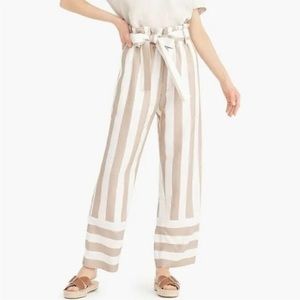 NWT J. CREW STRIPED PANTS, 4